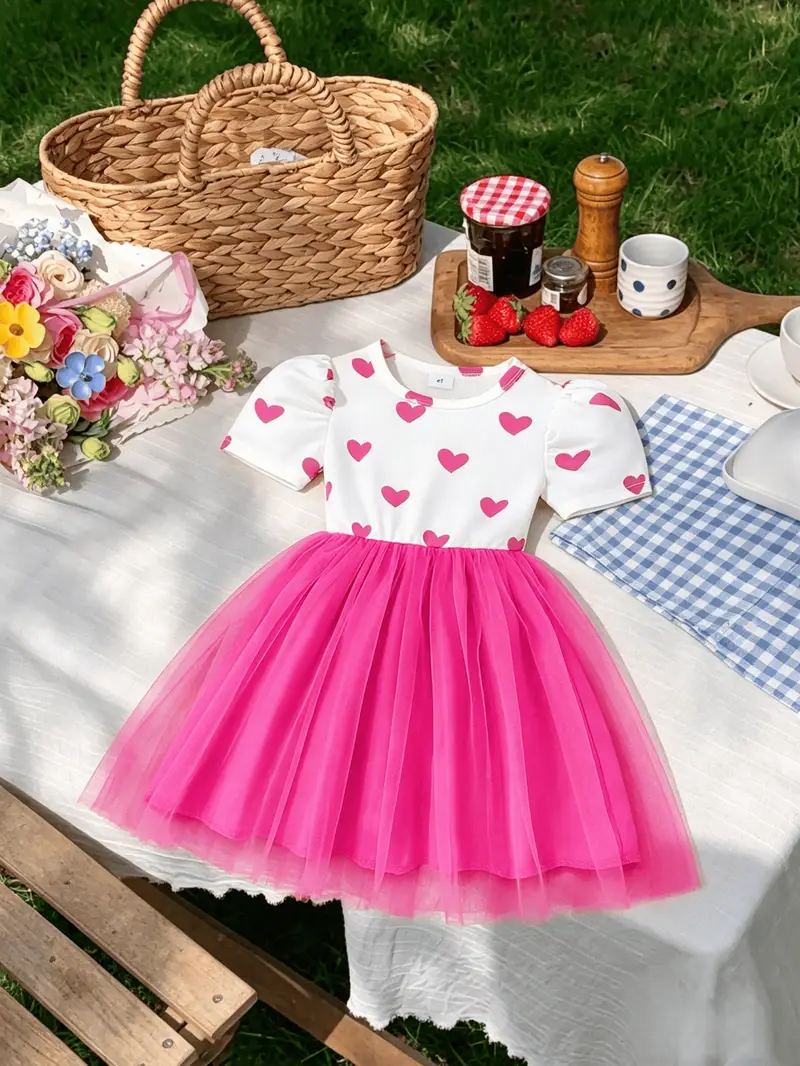 cute heart dress Cute Heart Pink Gingham Amelia Dress