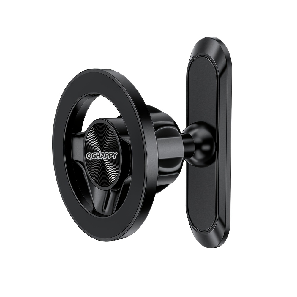 TEMU 2026 New Universal Dual Strong Magnetic Phone Holder Gym Detachable 360 Degree Rotation Bracket Adjustable Wall Mount Magnet Phone Stand