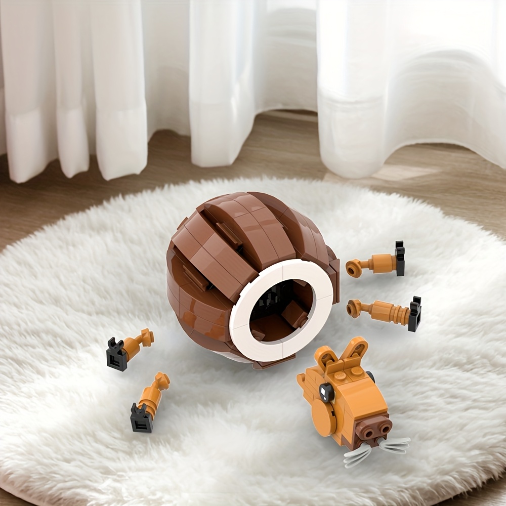 Set 6 Mattoncini Capybara Da Costruzione – Mini Blocchi 3D Per Bambini, Regalo Creativo E Educativo