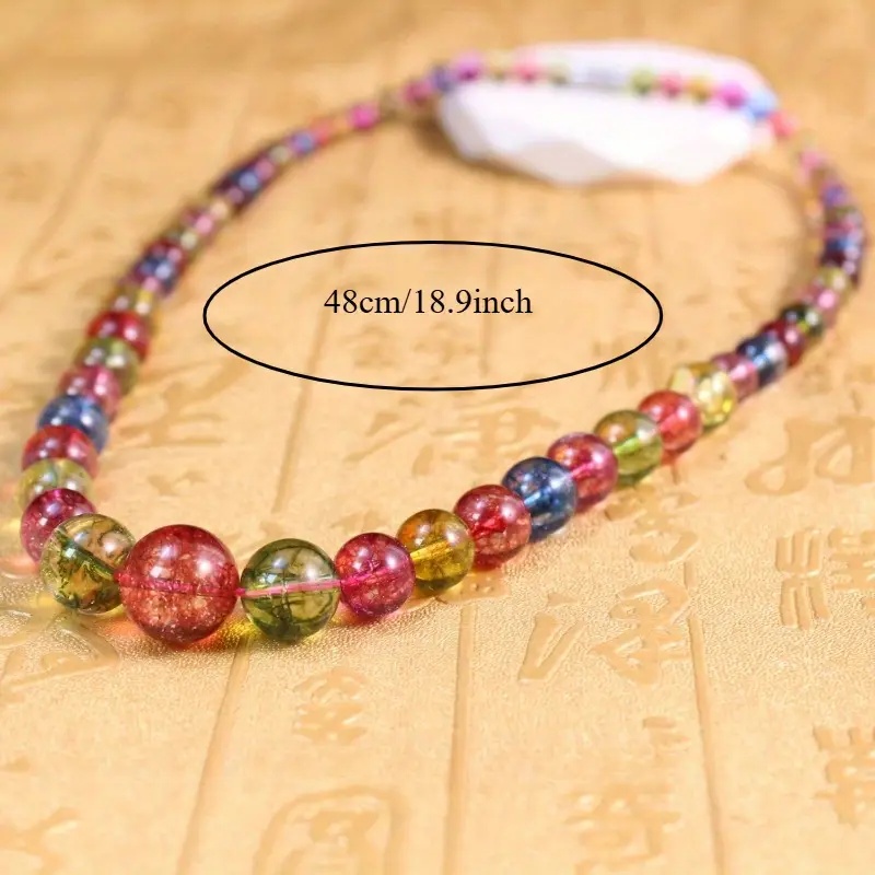 Rainbow Color Genuine Crystal Bracelet for Wealth Attraction