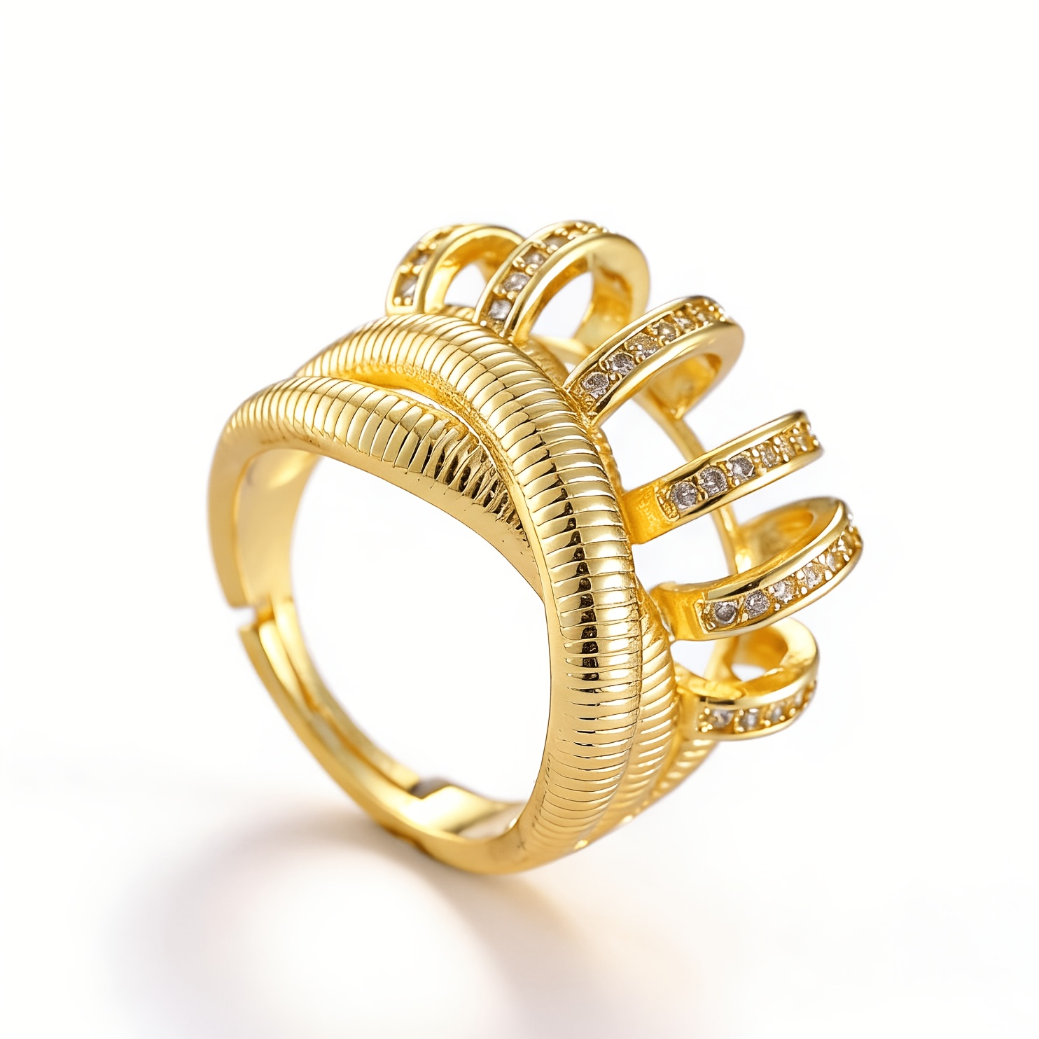 Elegant Luxurious Zirconia Ring for Women