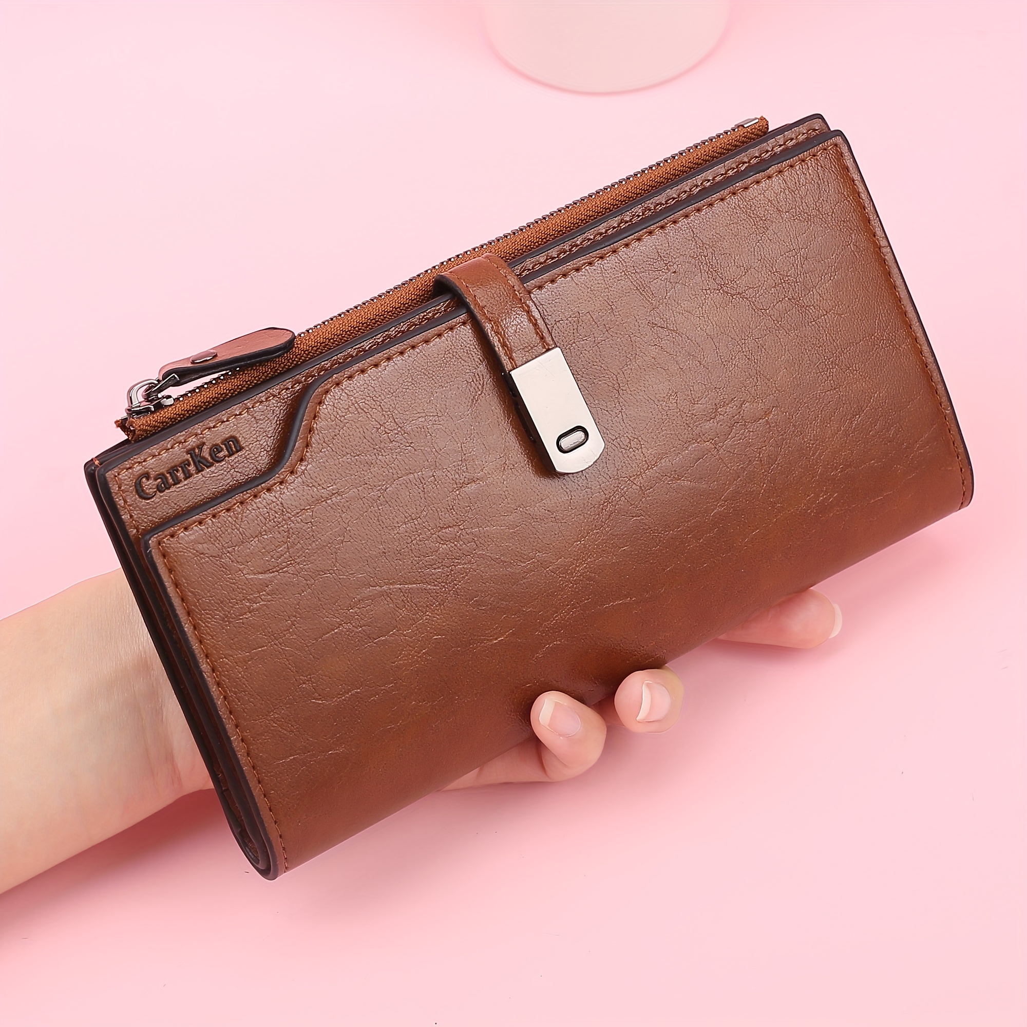FALAN MULE Portefeuille Femme Porte Carte De Credit Cuir Avec RFID Blocage Portefeuille Slim Porte-Monnaie Monnaie Femmes Portefeuille