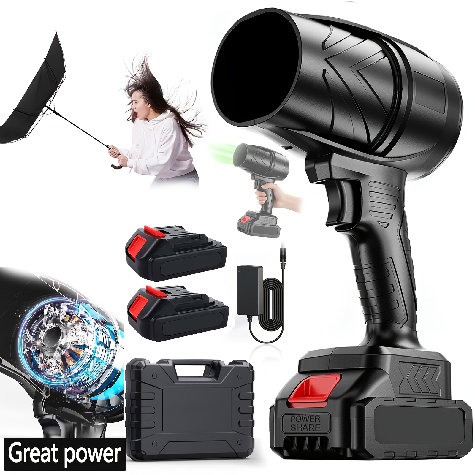 photo de l'article souffleur de feuilles   fil portatif à vitesse réglable 21v, nettoyeur de poussière portable, souffleurs légers portatifs, souffleur   portatif, souffleur de feuilles électrique   fil, petit souffleur de feuilles   fil, nettoyage automobile atio, entretien de la pelouse, feuilles