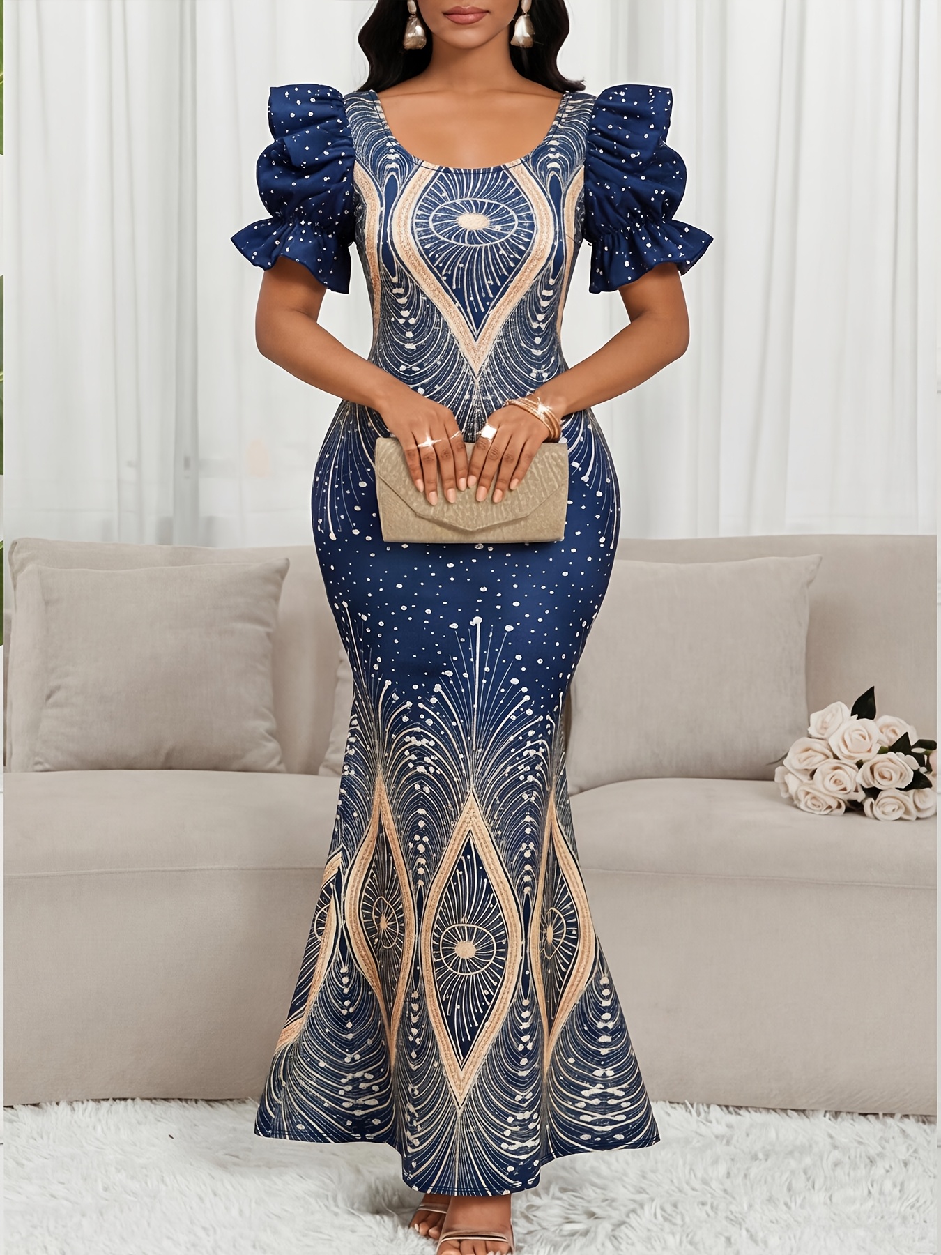 green emerald velvet dress CARIBBEAN FANTASY