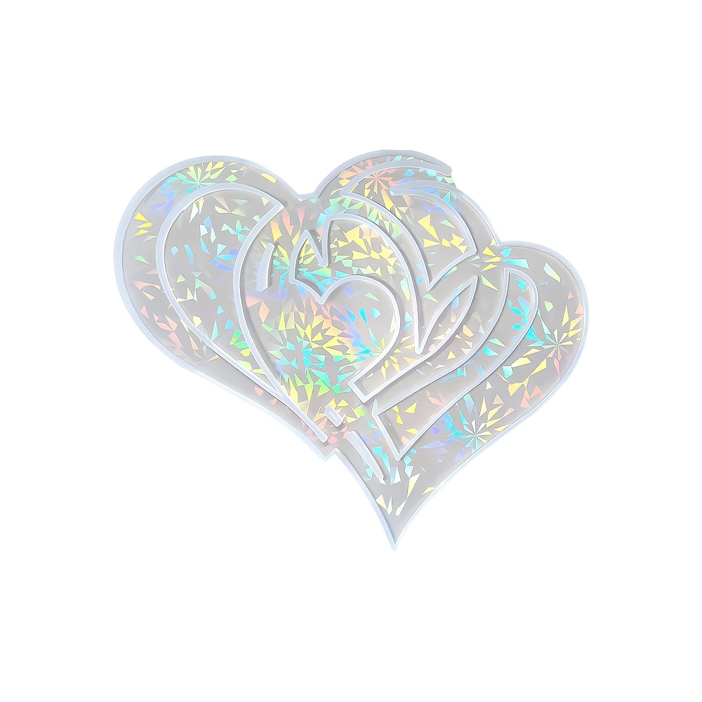 1 Set Holographic Heart-shaped Silicone Resin Mold, Reusable Irregular Diy Craft Mold For Wall Decor, Easy To Clean Handmade Art Casting Mold