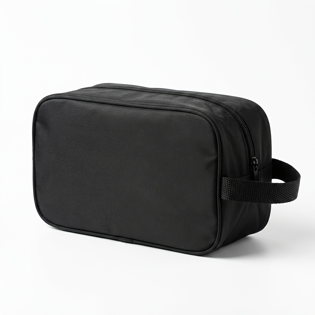 TEMU Travel Toiletry Bag, Large Capacity Makeup Cosmetic Bag, Portable Travel Storage Organizer For Bathroom Shower Additions, For Men Women