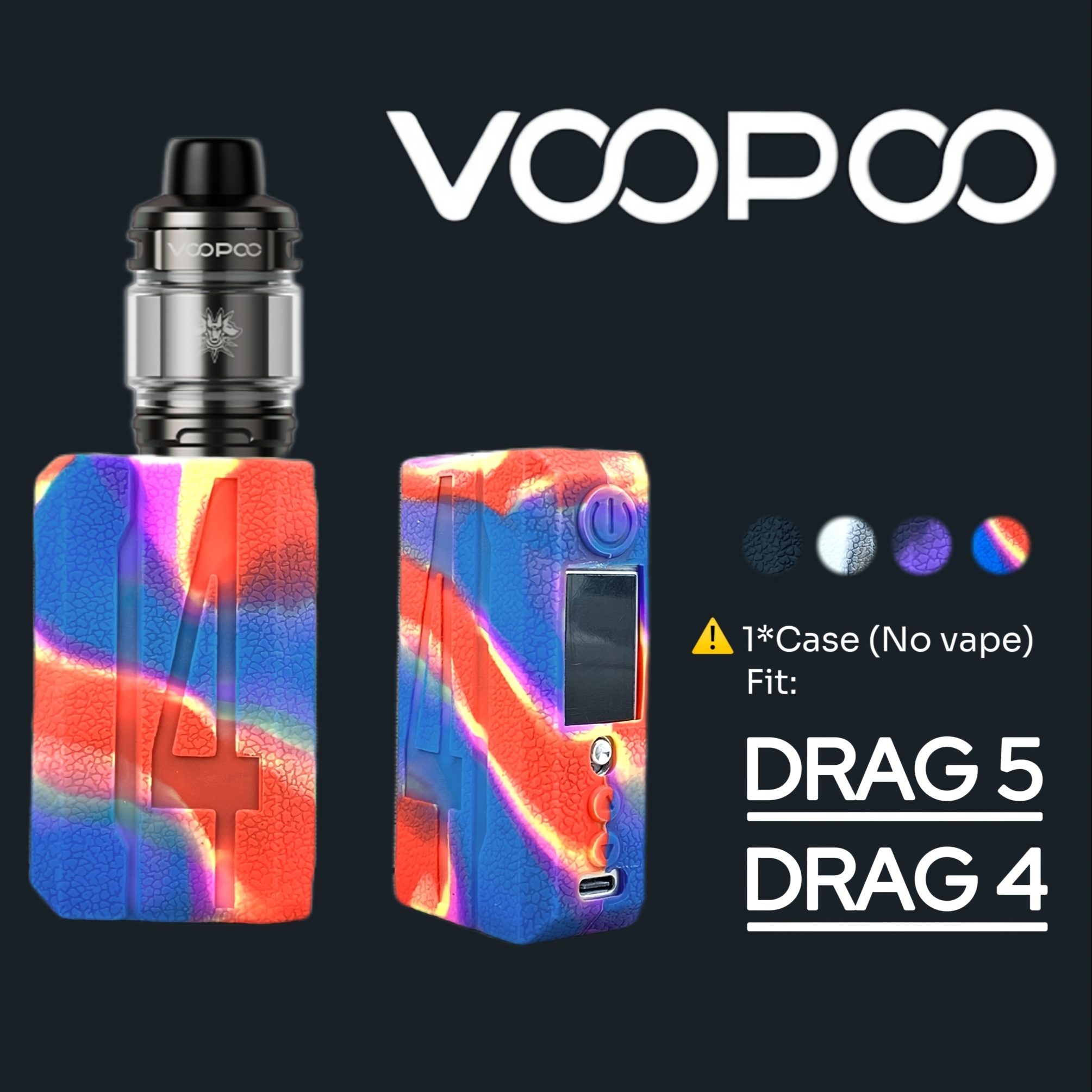 1pc drag5 drag 4 suitable protective case anti drop - Temu