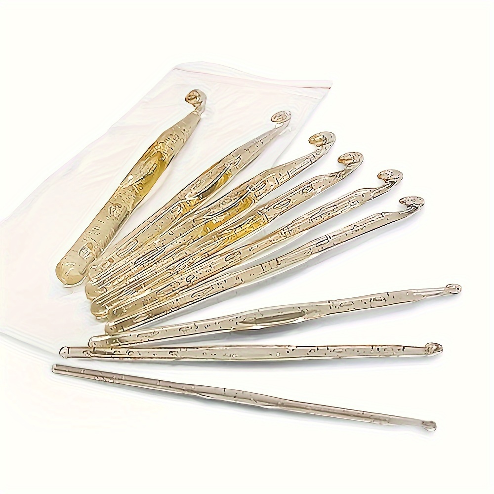 9pcs Of Plastic Sewing Crochet 3-12mm Handmade Sewing Tools Woven Shawl Handbag Doll Handicrafts Woven Products