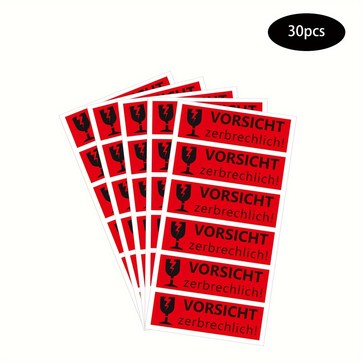 

30pcs - Stickers For , Transportation And Storage. , /do Not Drop, And Labels. /careful Handling, , Non-falling Handling Labels