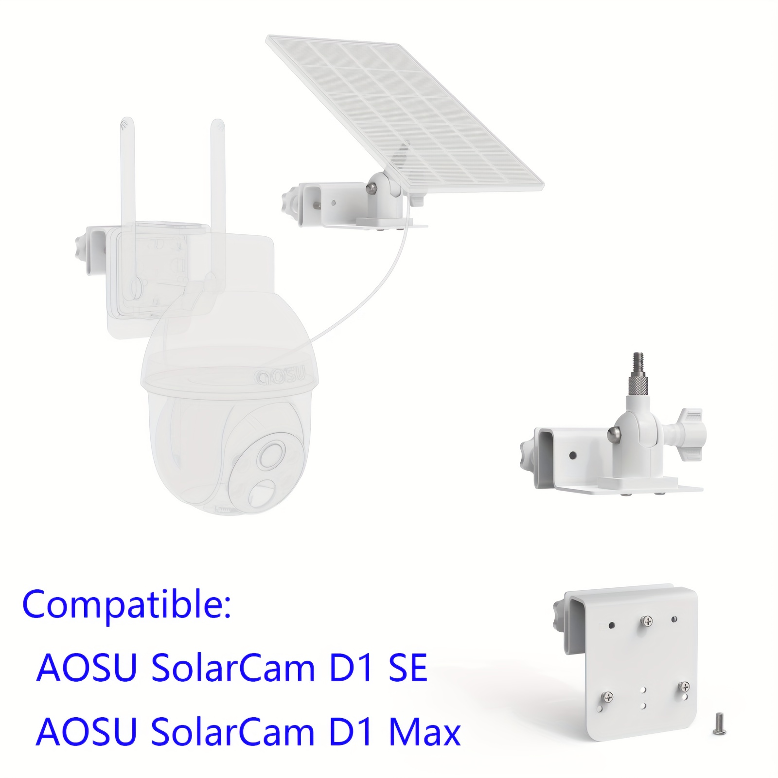 TEMU Drainage Sink Installation Bracket, Compatible With D1 Se, D1 Max, D1 Classic, Solar Panel, Sa01 Security Camera, Sa01 Security Camera, Gu01