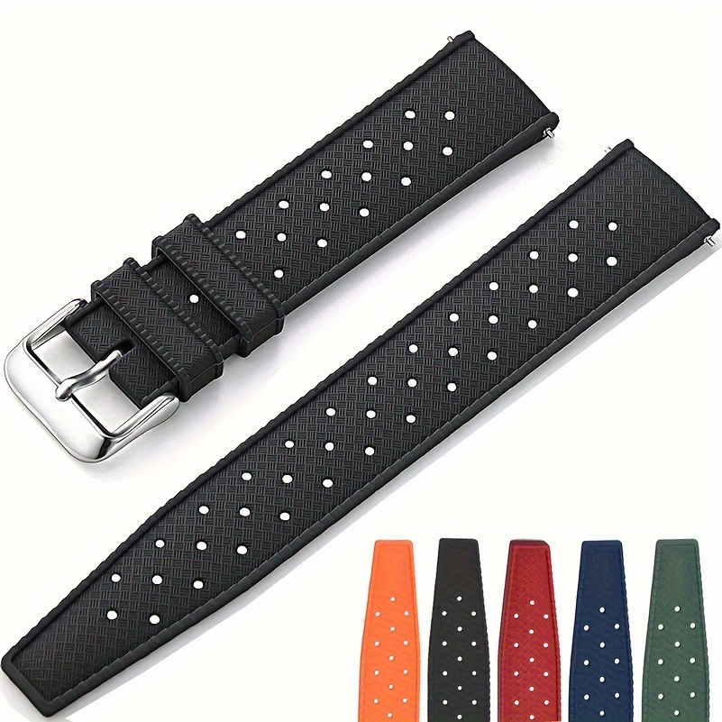 

Release Silicone Watch Strap, 18mm/20mm/22mm Smart Watch Strap