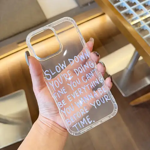 inspirational quote clear phone case, script style, sleek transparent print cover, compatible with iphone 15 14 13 12 11 xs xr x 7 8 plus pro | High-quality & Affordable | Temu inspirational quote clear phone case, script style, sleek transparent print cover, compatible with iphone 15 14 13 12 11 xs xr x 7 8 plus pro | High-quality & Affordable | Temu