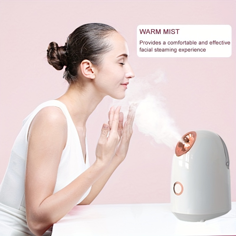 

Home | Elegant White Facial Steamer With Copper Accents - Humidifier, , Moisture For Glowing Skin, Ideal Gift For Women