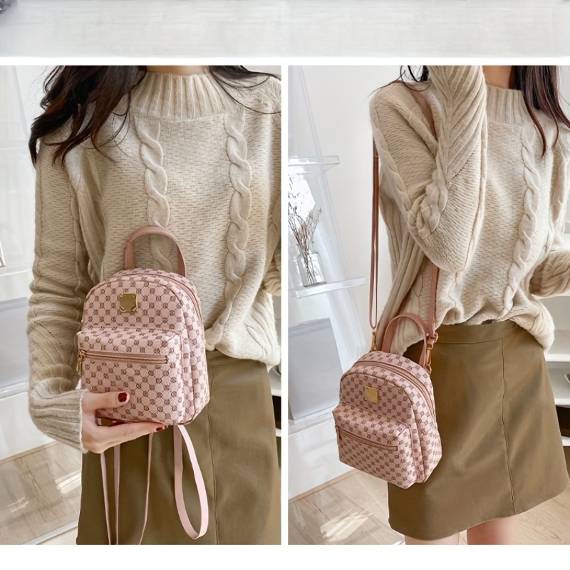 

Fashionable Backpack, Versatile Printed Mini Backpack