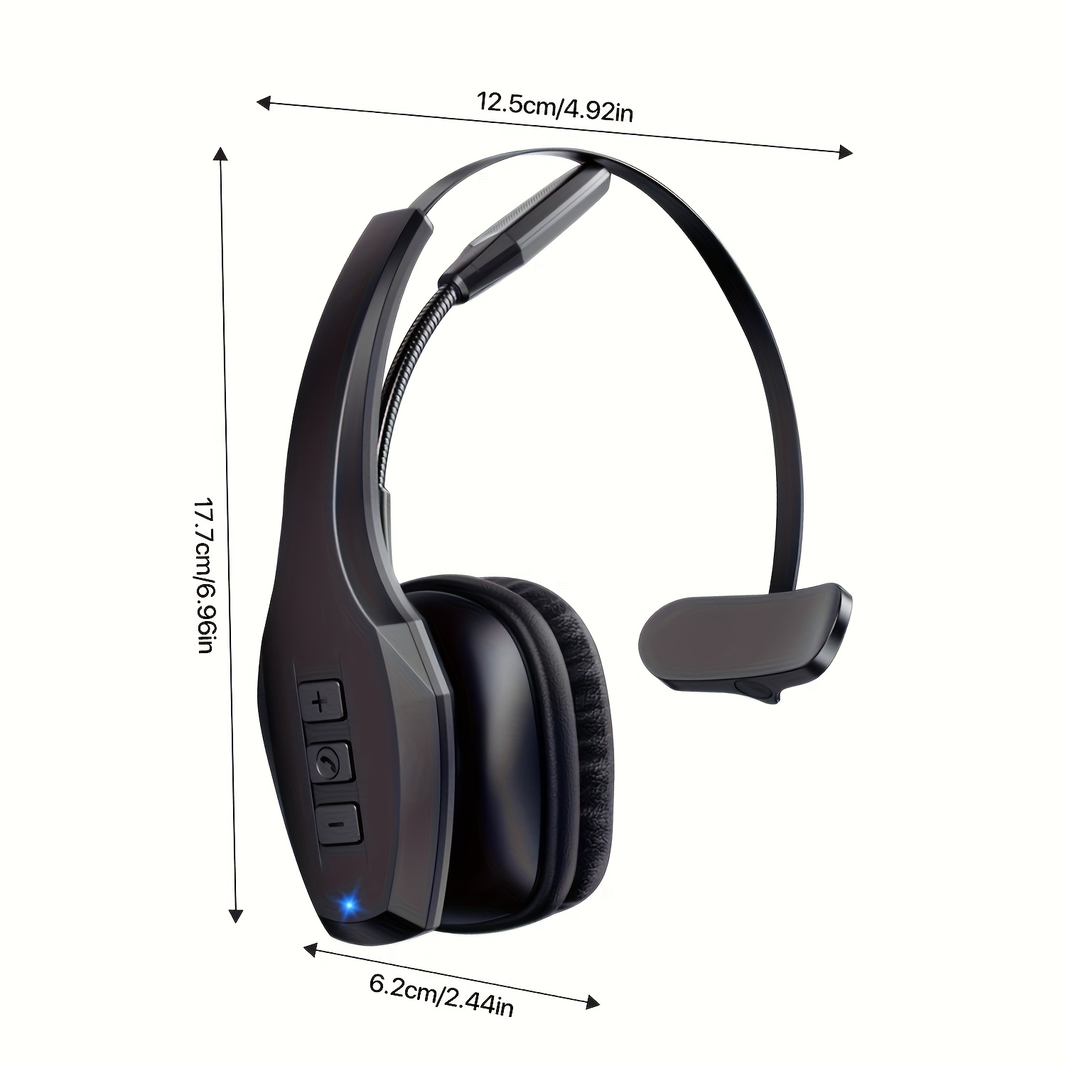 Wireless Wireless Headphones Featuring Hifi , Equipped With A Mute Button, Ideal For Clear Communication Devices In For Home Office Settings