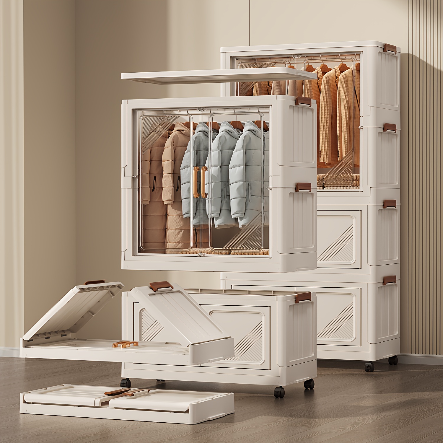 clothes storage bins with lids foldable closet organizer storage boxes portable wardrobe storage containers cube clothing storage cabinets decorative closet organizer bins stackable plastic storage bins with wheels for bedroom living room
