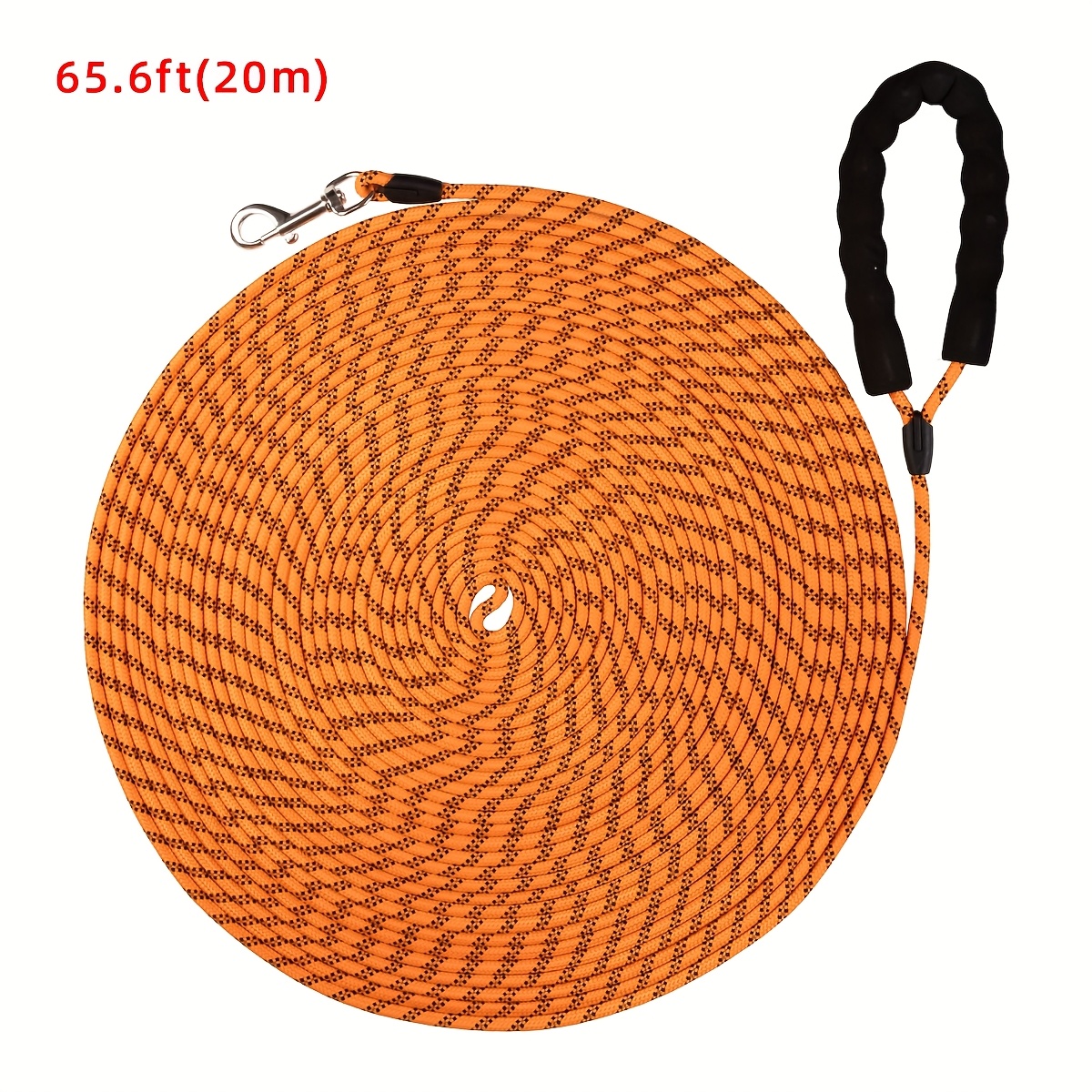 E-shop Trainingsleine, Lange Hundeleine mit reflektierendem Nylonband, Drehhaken, Agility-Leine für Rückruf, geeignet für kleine Hunde,