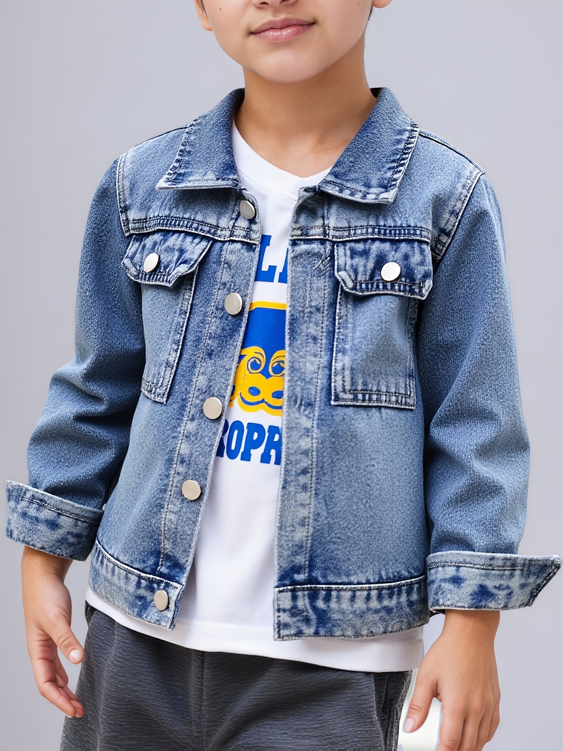 L’Appartement Boys denim Jacket b939ca22-f49b-4f1e-9ab9-
