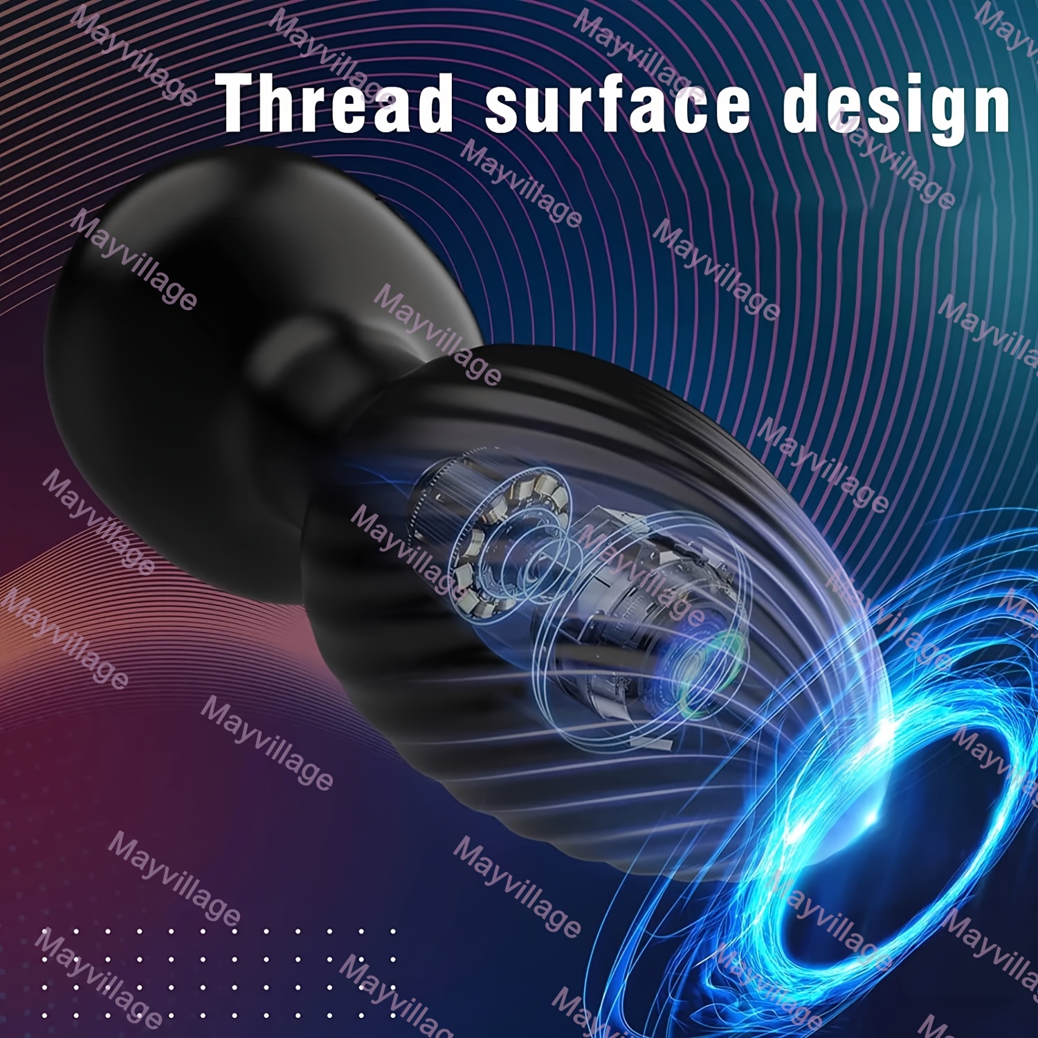 Vibrating Anal Butt Plug Dildo G-Spot Vibrators With Powerful 10 Vibration Modes, Silicone Male Prostate Massager Anal Dildos Vibrator Men Sex Toy, Female Clitoral Nipples Massager Anus Vagina G Spot Stimulators Adults Sex Toys For Women Men Couples