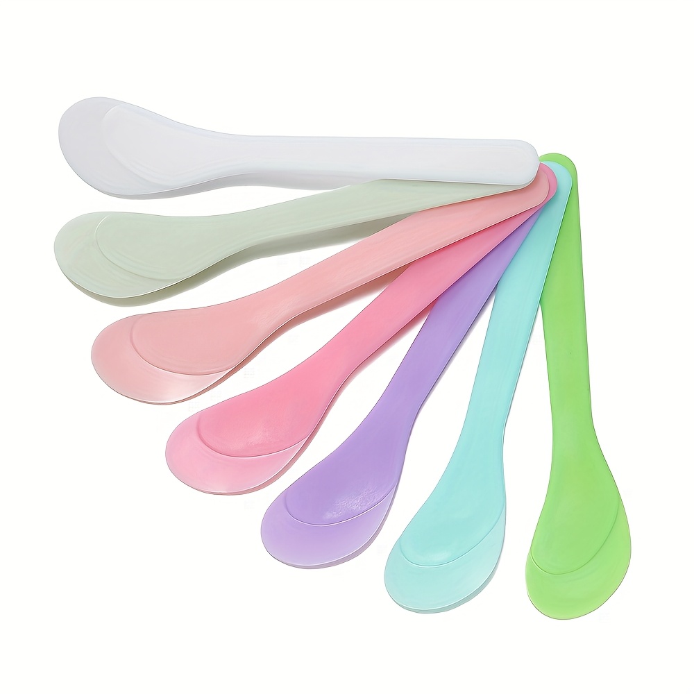 20pcs Plastics Stirring Rod Reusable Mixing Sticks Colorful Spatula For Diy Resin Casting Molds Craft Jewelry Casting Tools