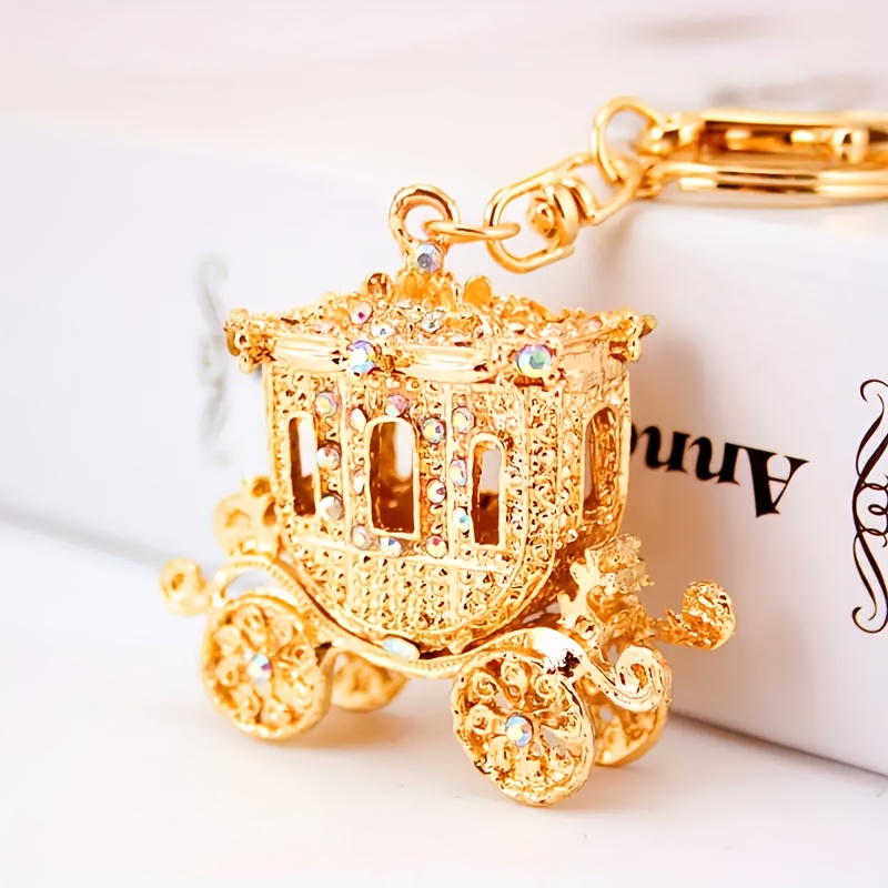 TEMU 1pc Of A Pumpkin Keychain For Cars, Ideal For Women To Hang On Bags. A Wonderful Gift For , , And Coworkers