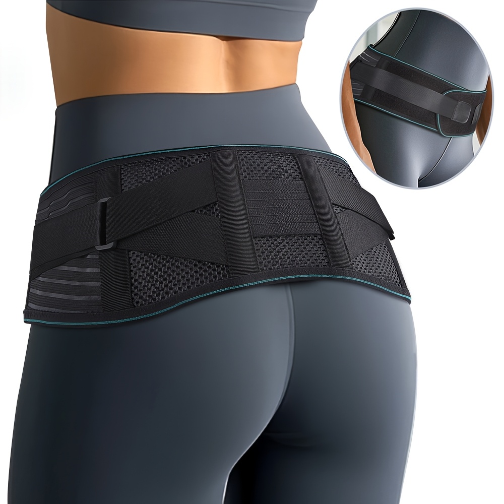 Image of Sacroiliac Si Joint Hip Belt - Lower Back Support Brace For Men And Women - Pelvic Support Belt - Trochanter Belt
