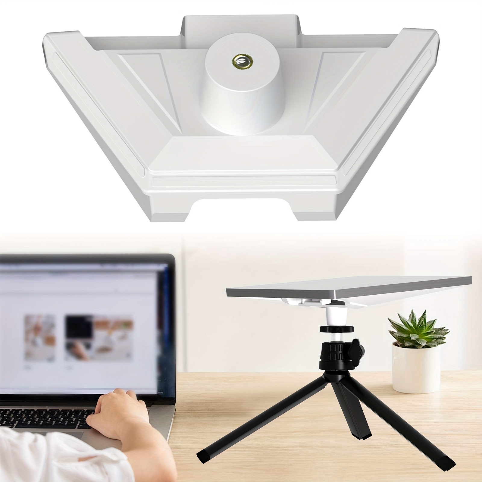 Compatibles avec les supports mini Starlink, les supports V3 de troisième génération et les adaptateurs d'installation de trépied en ABS avec des interfaces de vis 1/4 pour une installation facile, compatibles avec les supports de plat (blanc/noir).