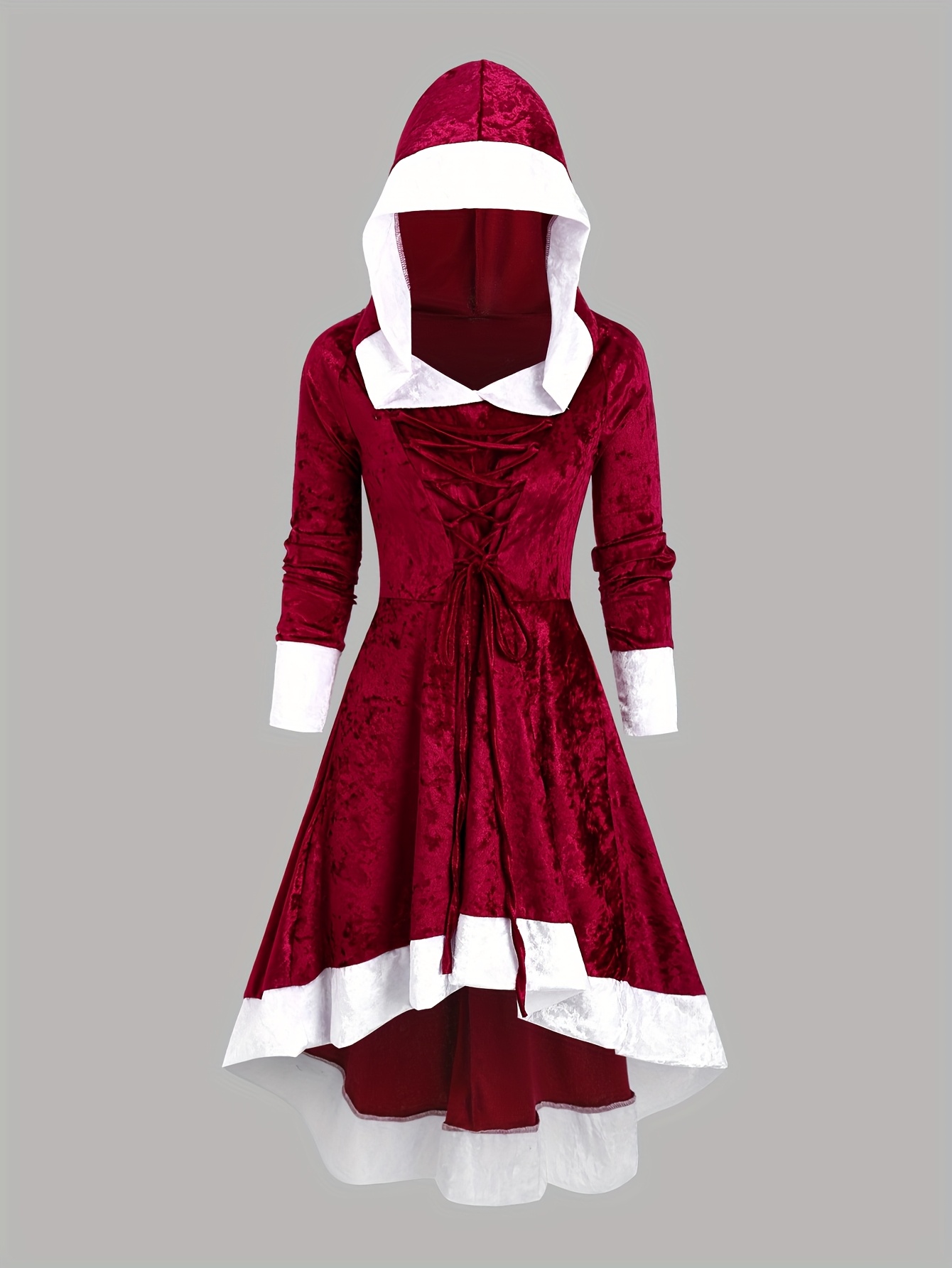 white christmas dresses Little Helper Fleece Cozy Dress: Women's Christmas Outfits main image 0