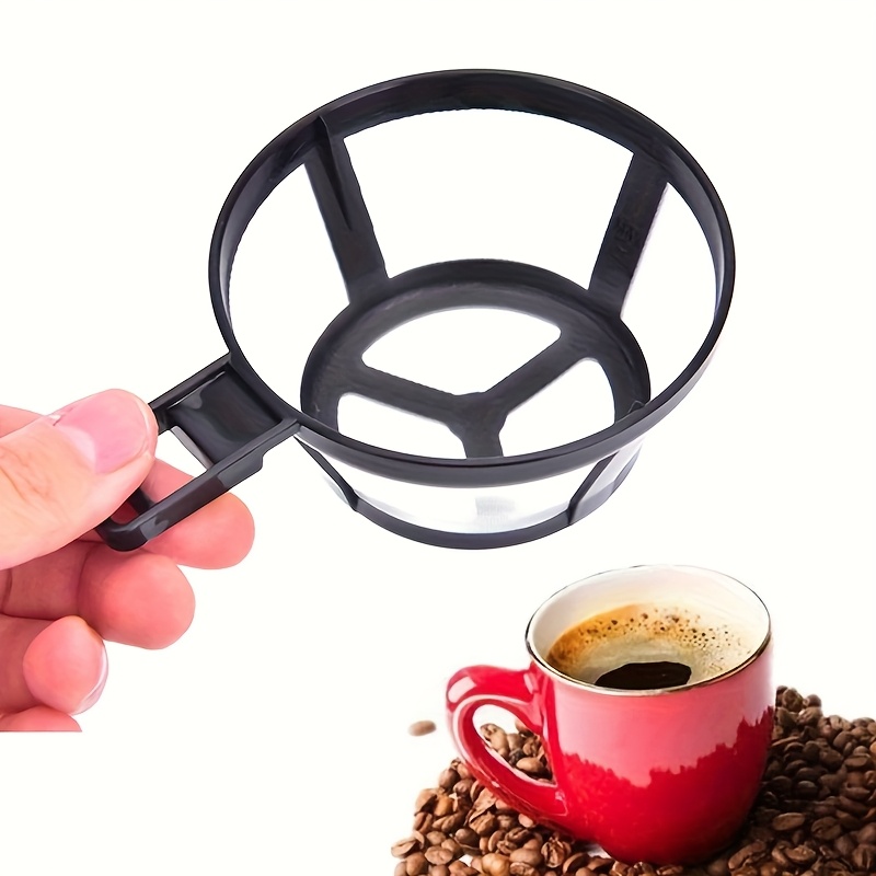 Filter de Café y Té Reutilizable - Malla de Nailon Duradera, Diseño Fácil de Limpiar para Cafeteras Francesa, Servir por Encima, Máquinas de Espresso - Accesorio de Alta Calidad para Preparación