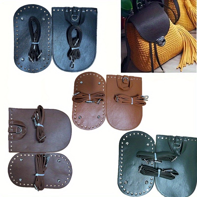 diy handmade shoulder bag wallet accessories set pu strap Temu