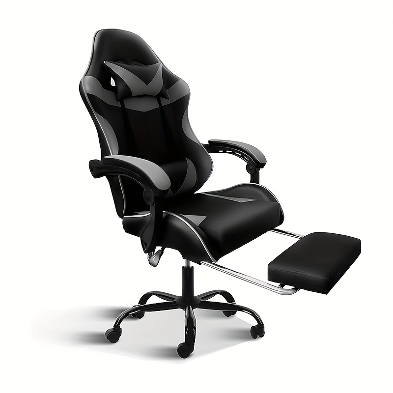 

Yssoa Cabin Chair With Footrest, Big And Tall Marine 's Chair, Adjustable Swivel Office Chair, Ergonomic With Headrest And Lumbar Support