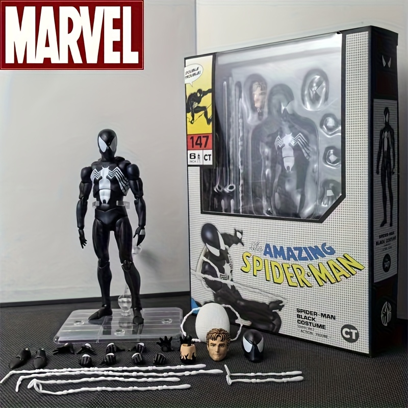 [Retain Title]Mafex 147 Marvel Venom Action Figure Model High-Quality Venom Spider-Man Symbiote Collectible Figurine Gift for Friends