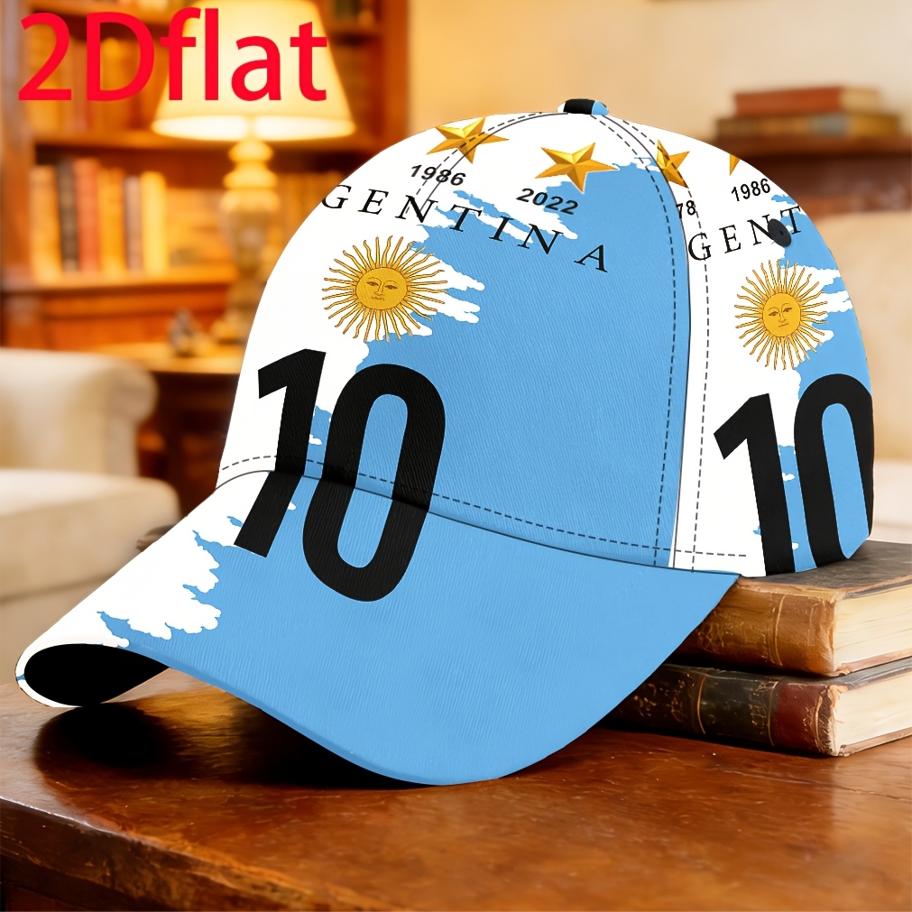 TEMU 1 pièce Casquette de baseball , championne des Trois Étoiles, cadeau de fête des mères, légère, à visière incurvée, respirante, pour pêche,