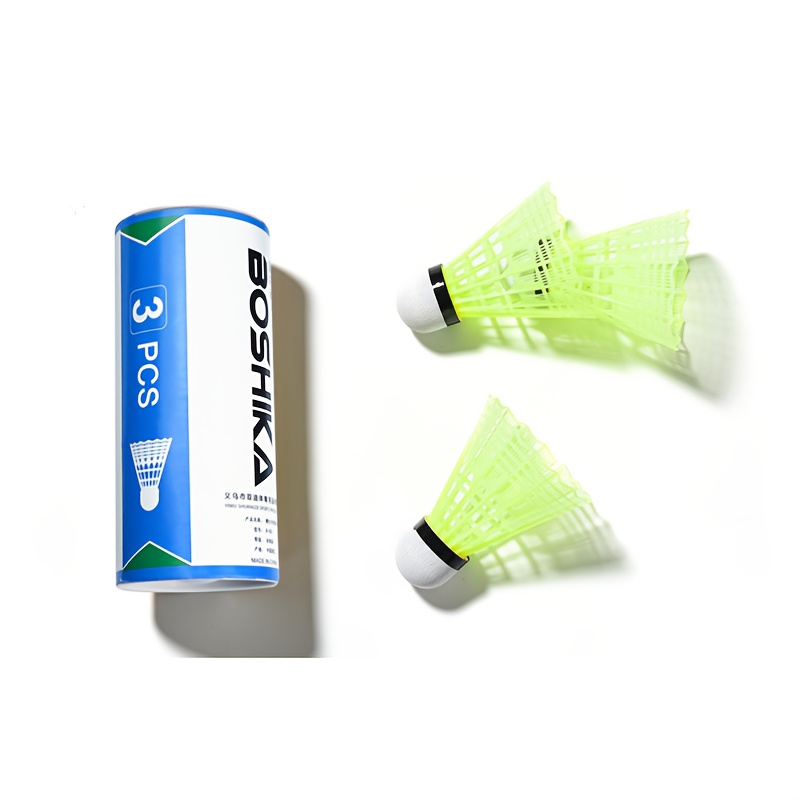 3pcs 6pcs nylon badminton shuttlecocks durable nylon balls for indoor ball control Product details 5