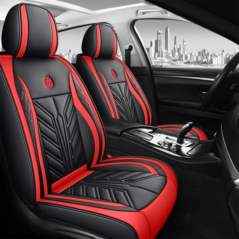 

5 Seats Special Pu Leather Car Seat Cover 4 Seasons Universal All-inclusive Seat Cover Wear-resistant Comfortable Fashion Car Cushion