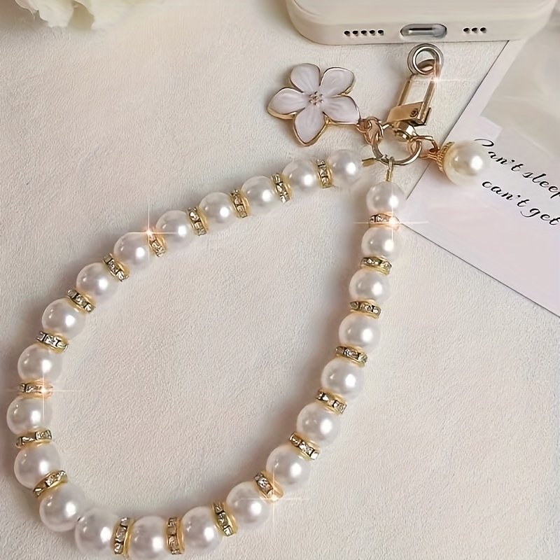 1pc Small Fragrance Beaded Mobile Phone Chain Is Versatile Suitable For Girlfriends, Mothers, , Birthday Gifts