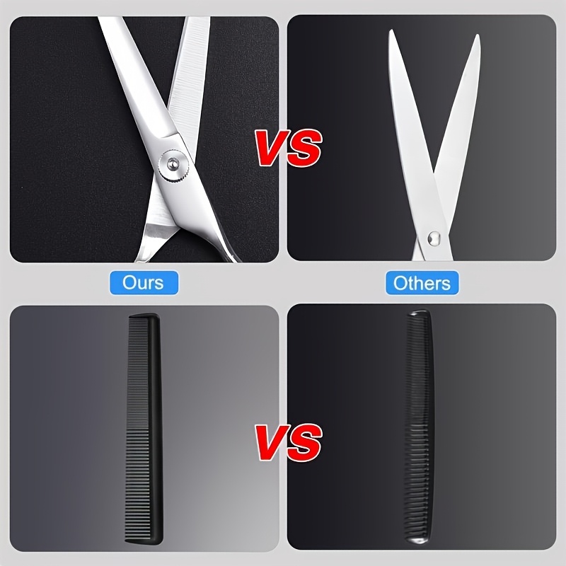 Professional Barber Scissors Set, Ergonomic 6.5-Inch Cutting Scissors