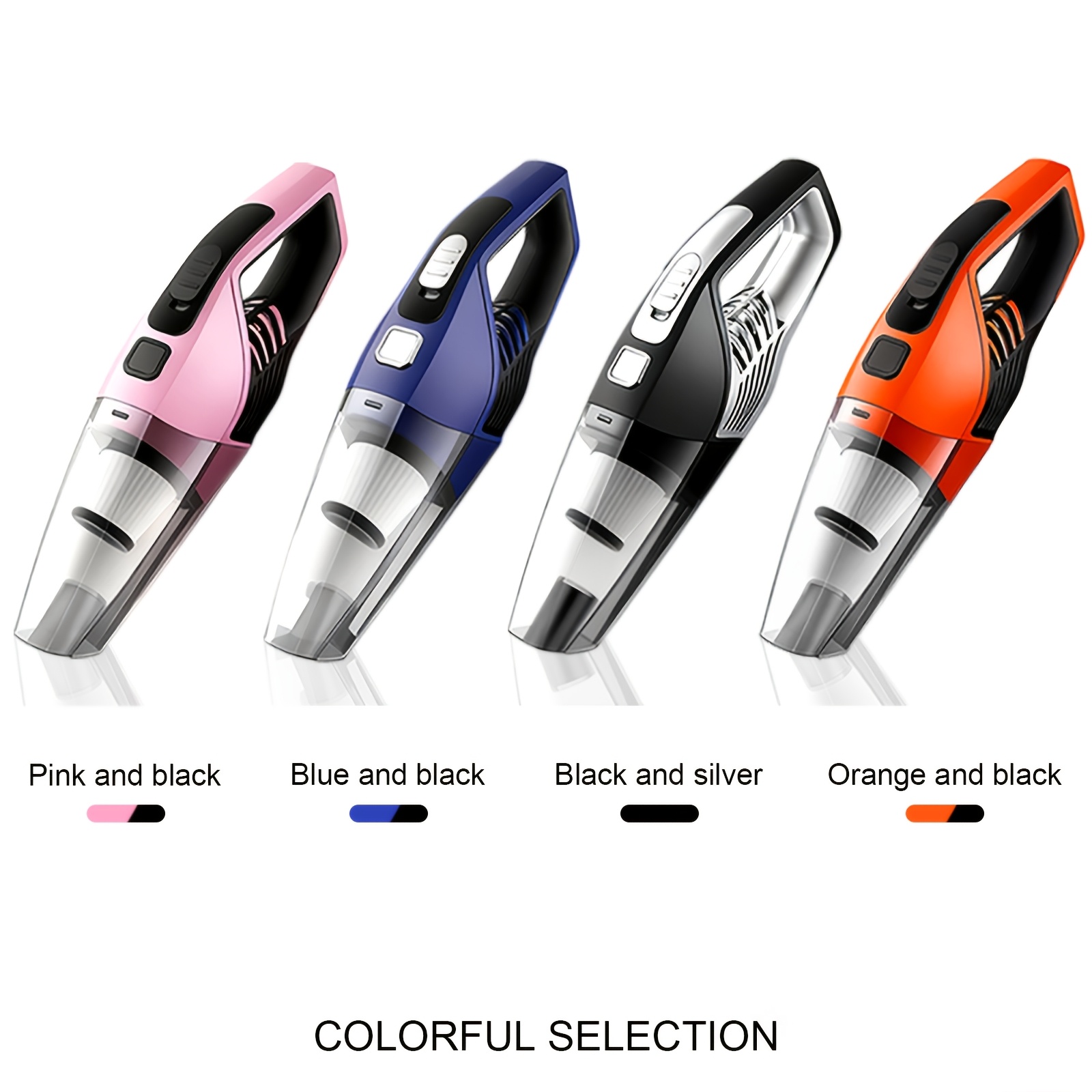 handheld car vacuum cleaner 6000pa super suction 1800mah battery     5 additions auto interior cleaning household pet cleaning compact portable design boymoo brand details 2