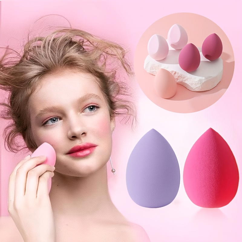 

Makeup Sponge Set - -free, Wet And Suitable For Types, Applying Foundation, Bb Cream, And Powder -- {} Is A Pack Of 1 Or 2 Beauty Eggs, Not A Single Pack / For Gift Suggestions, Buying Multiple.