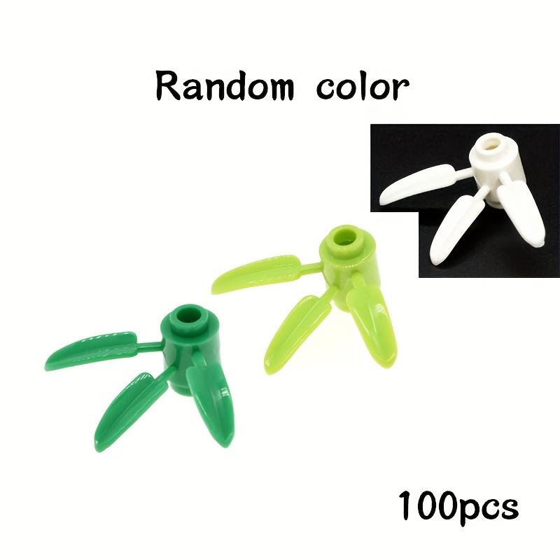 Colorful Leaf Shaped Building Blocks for Educational Play