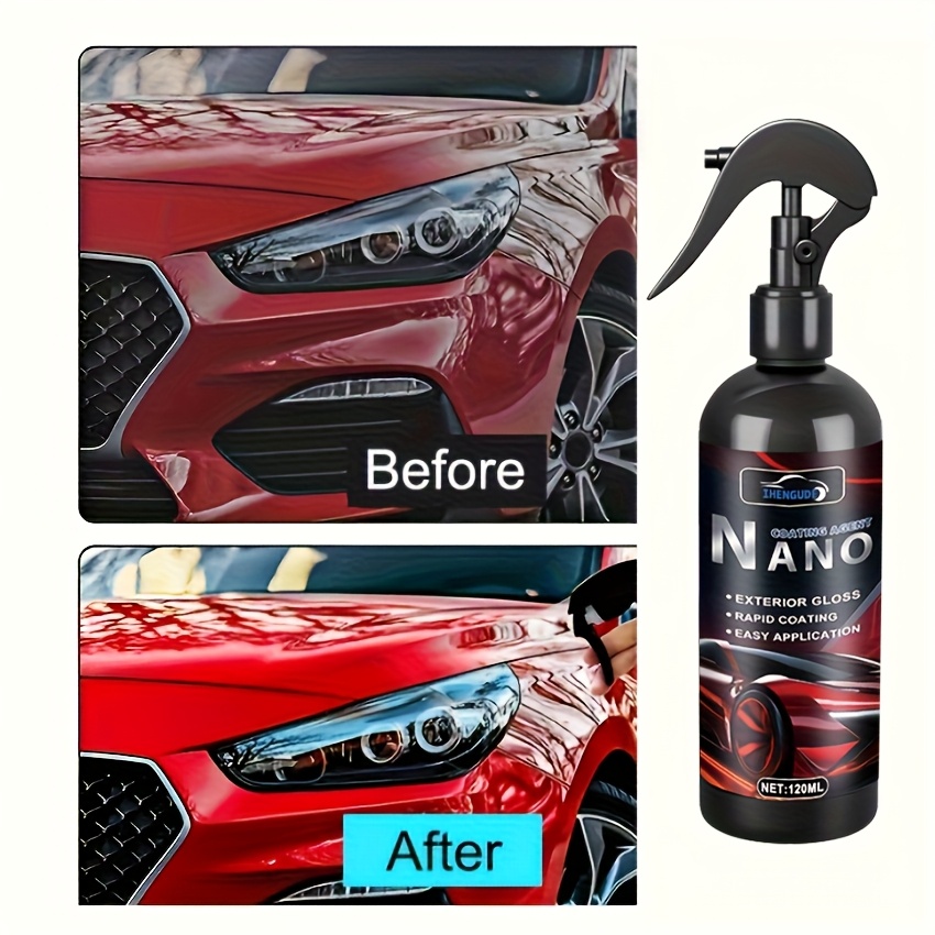 TEMU Car Paint And Sponge Kit, Scratch Repair, , Durable And Weather-resistant