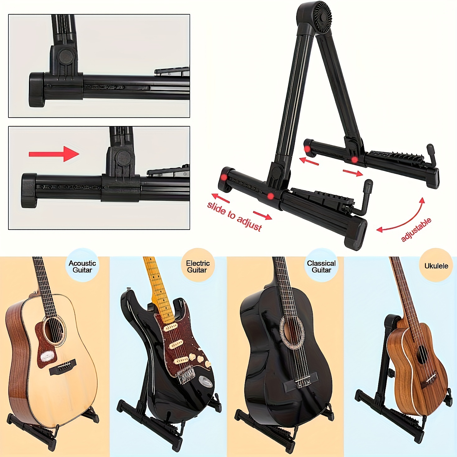 Guitar Stand Combination Storage Guitar Stand Holds Electric - Temu