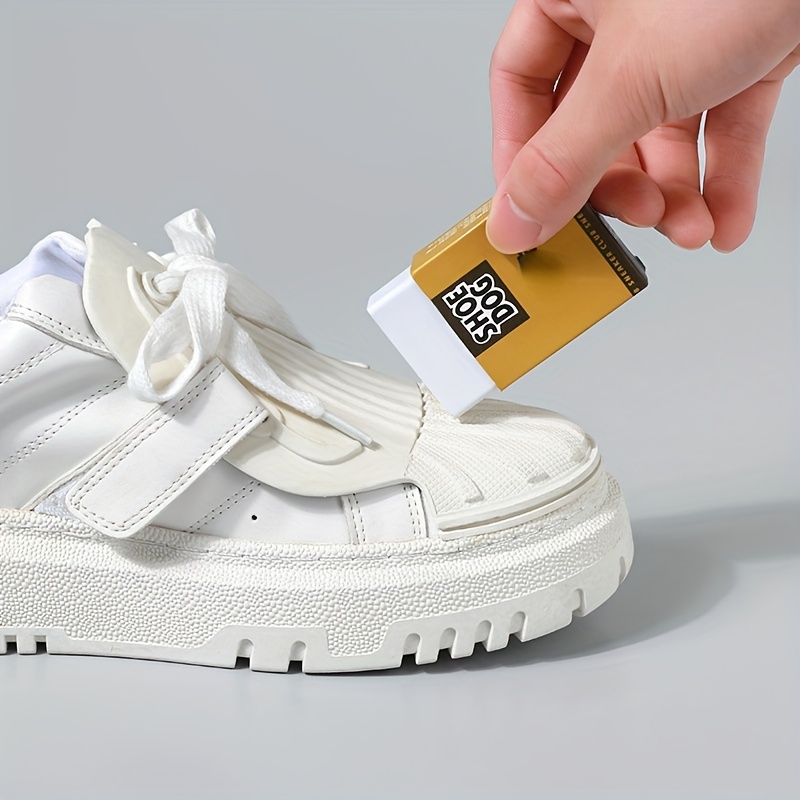 1pc TPE Shoe Cleaning Eraser - Effective Stain Remover, Glitter & Deodorizer for Sneakers and Boots - Easy to Use, Portable & Durable, Portable Cleaner | Shoe Maintenance | Effective Formula, Shoe Cleaner