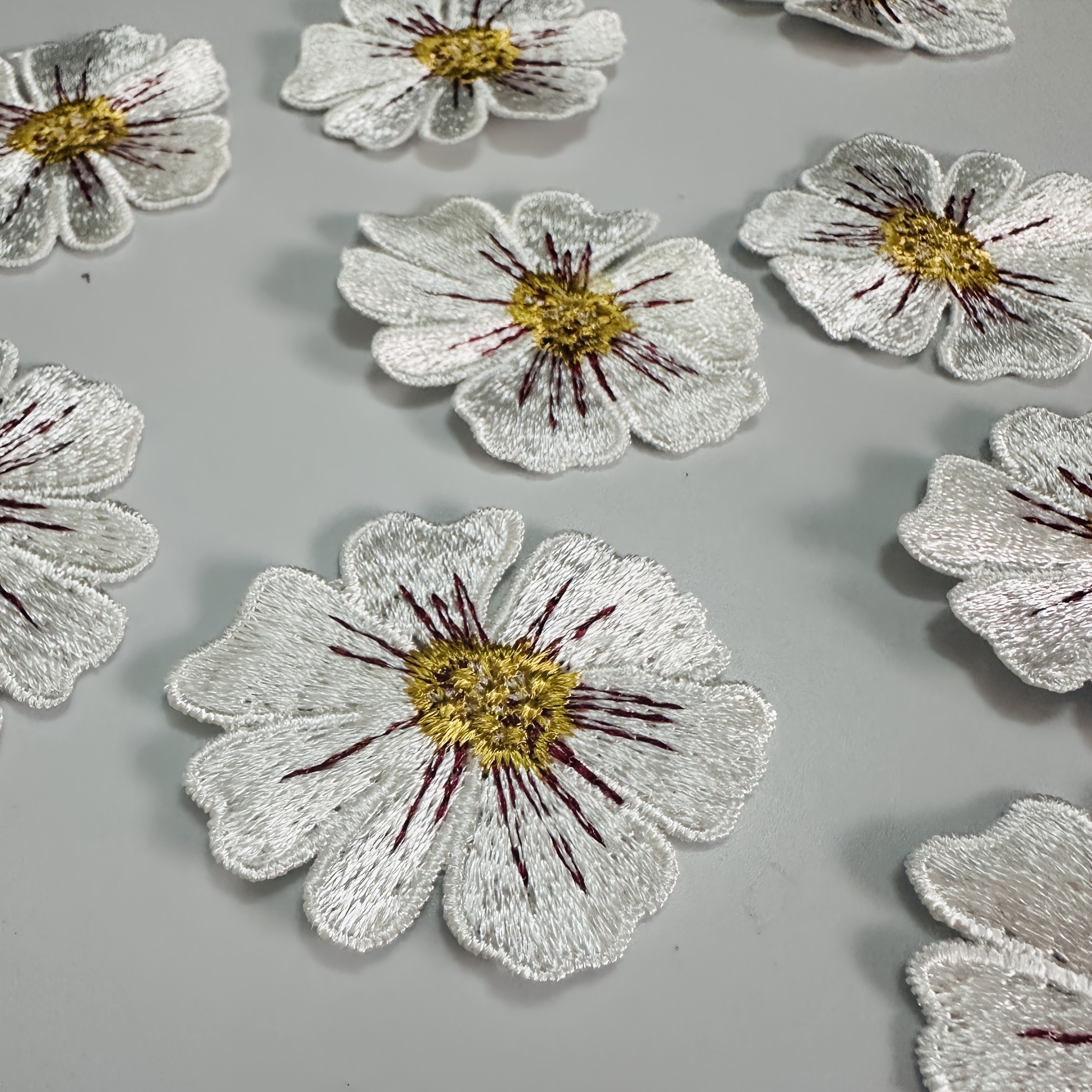 5pcs Lace Embroidered Patches for Clothing