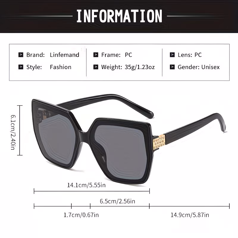 oversized cat eye glasses with luxurious decorative eyewear photography props perfect gift for women during festivals Product details 2