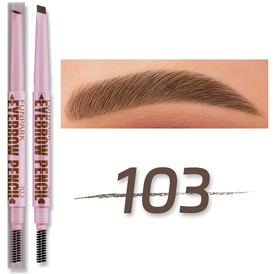 Waterproof Natural Makeup Double Heads Automatic Eyebrow Pencil