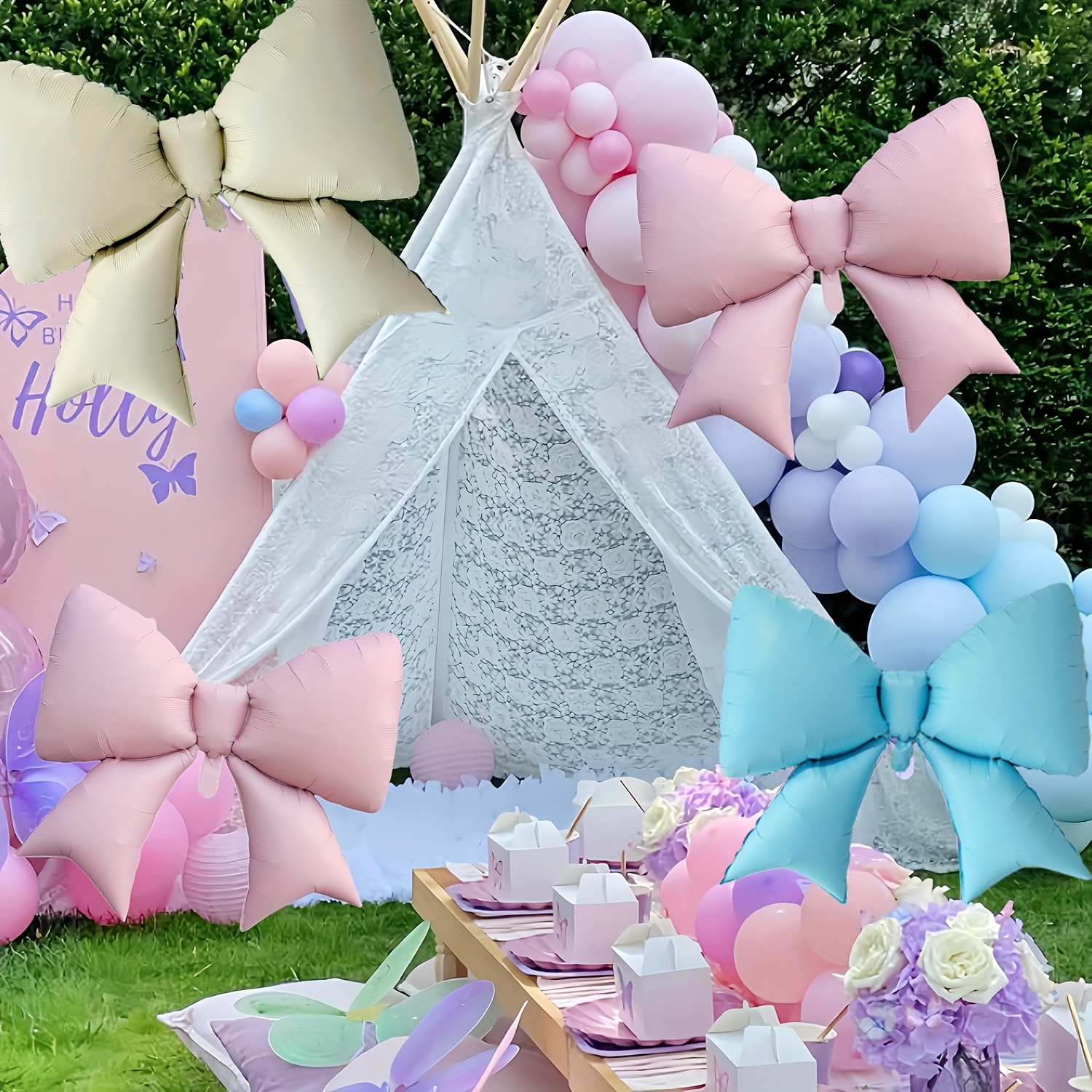 Butterfly Inflatable Angel Wings Balloon Birthday Party Party Atmosphere Arrangement Photo Children Toys Birthday Decoration