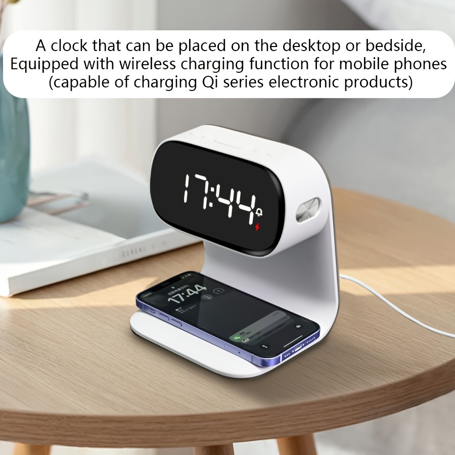 Modern LED Bedside Alarm Clock