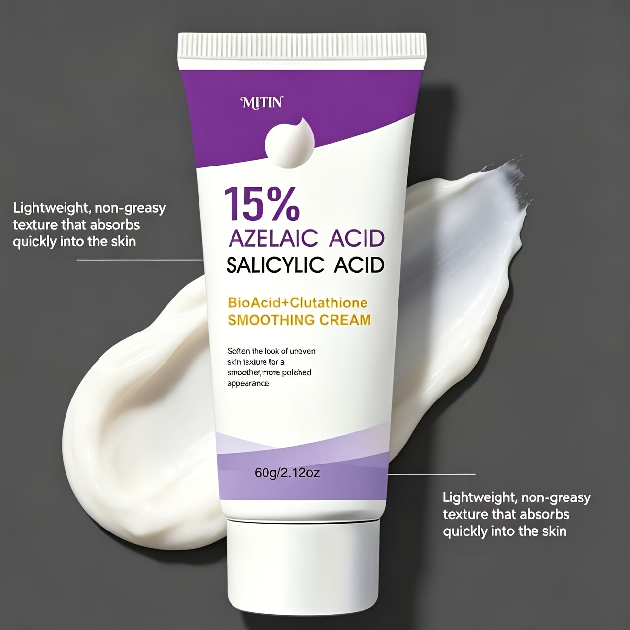 azelaic acid and glutathione together 2pcs 15 azelaic acid salicylic acid face cream