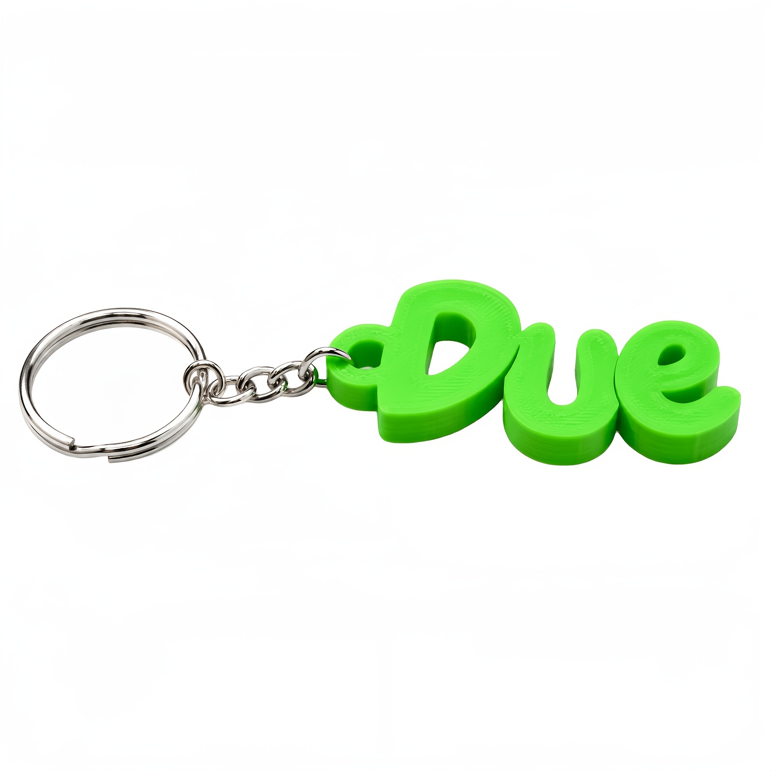 TEMU Custom Name Keychain Personalized 3d Printed Key Ring, Colorful Name Charm For Keys, Backpack, Bag, Car Keys, Unique Gift